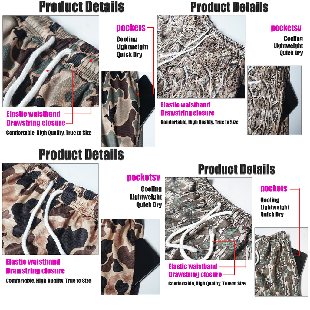 Camo Frorest Shorts With 5 Inch Inseam, Perfect for Men & Women At the Gym, Basketball Camo Mesh Short, Gift for him, Gift For Her, Gym Gift