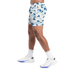 Camo Duck Hunting Shorts With 5 Inch Inseam, Perfect for Men & Women At the Gym, Basketball Camo Mesh Short, Gift for him, Gift For Her, Gym Gift