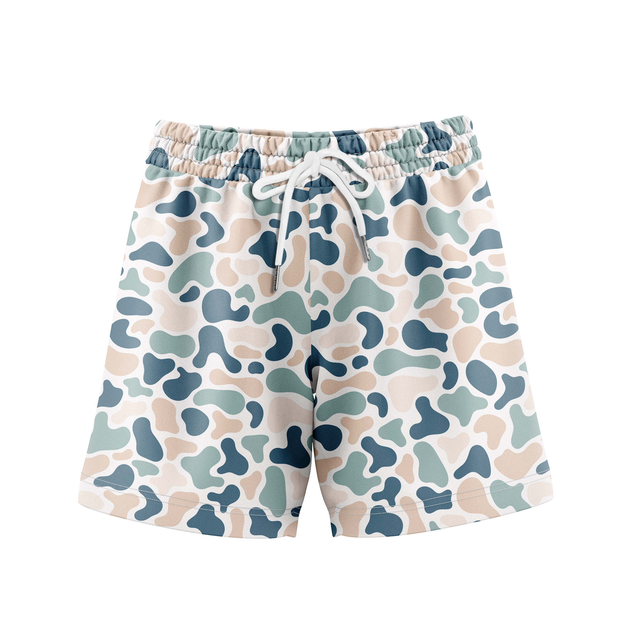 Camo Duck Hunting Shorts With 5 Inch Inseam, Perfect for Men & Women At the Gym, Basketball Camo Mesh Short, Gift for him, Gift For Her, Gym Gift