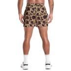 Camo Duck Hunting Shorts With 5 Inch Inseam, Perfect for Men & Women At the Gym, Basketball Camo Mesh Short, Gift for him, Gift For Her, Gym Gift