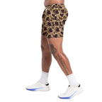 Camo Duck Hunting Shorts With 5 Inch Inseam, Perfect for Men & Women At the Gym, Basketball Camo Mesh Short, Gift for him, Gift For Her, Gym Gift