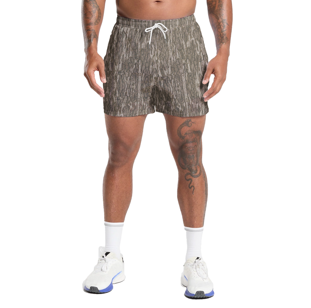 Camo Frorest Shorts With 5 Inch Inseam, Perfect for Men & Women At the Gym, Basketball Camo Mesh Short, Gift for him, Gift For Her, Gym Gift