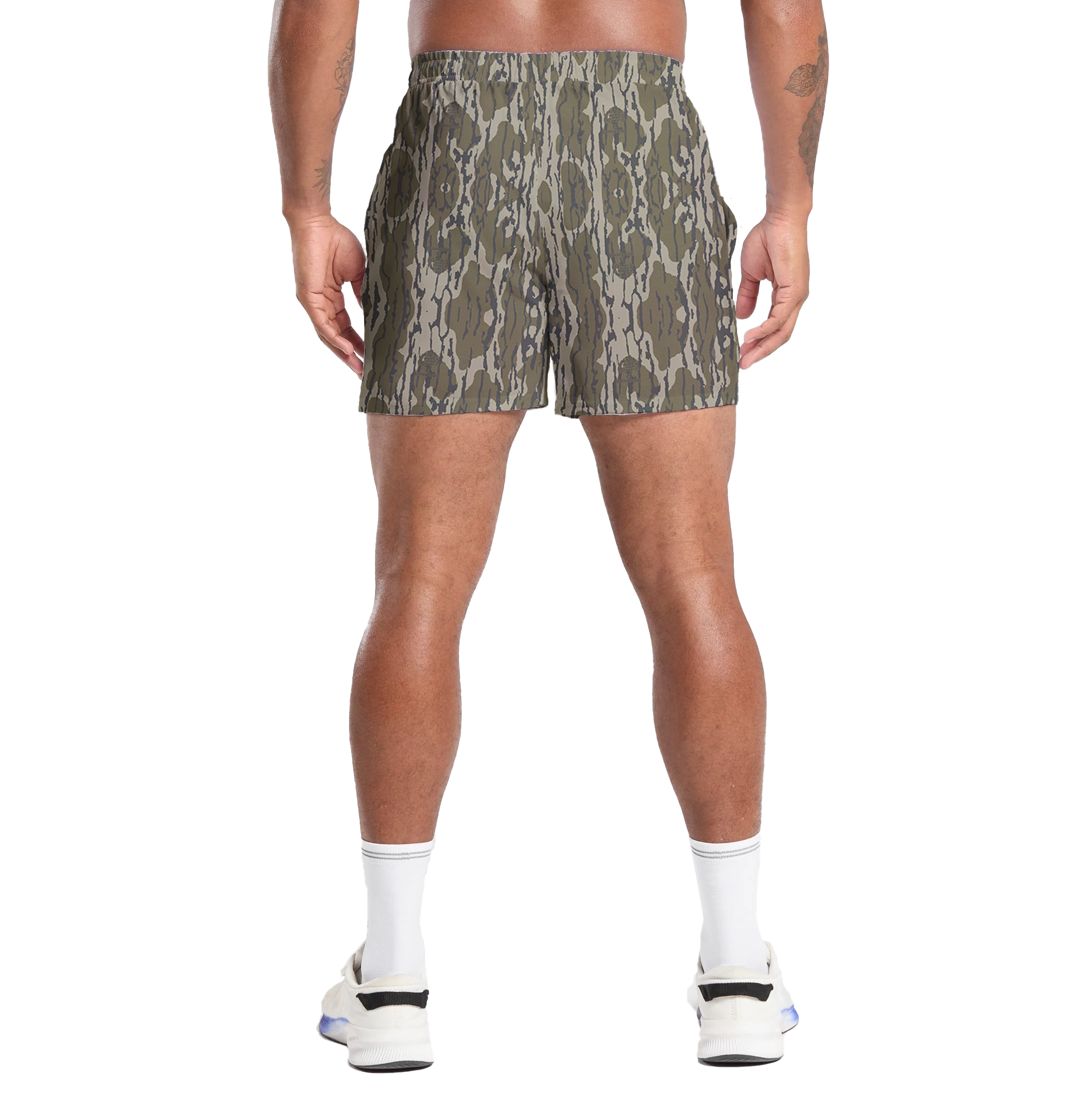 Camo Frorest Shorts With 5 Inch Inseam, Perfect for Men & Women At the Gym, Basketball Camo Mesh Short, Gift for him, Gift For Her, Gym Gift