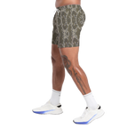 Camo Frorest Shorts With 5 Inch Inseam, Perfect for Men & Women At the Gym, Basketball Camo Mesh Short, Gift for him, Gift For Her, Gym Gift