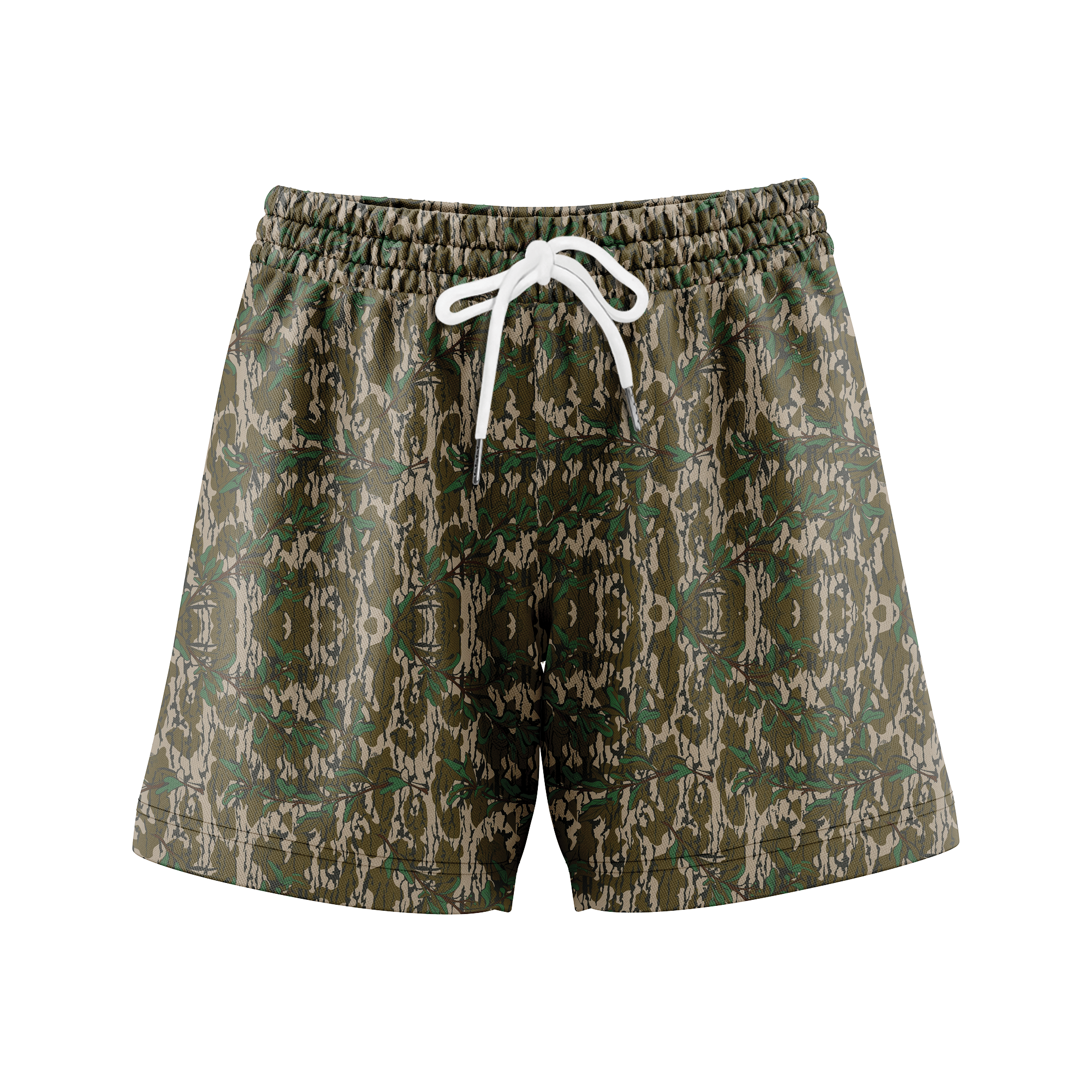 Camo Frorest Shorts With 5 Inch Inseam, Perfect for Men & Women At the Gym, Basketball Camo Mesh Short, Gift for him, Gift For Her, Gym Gift