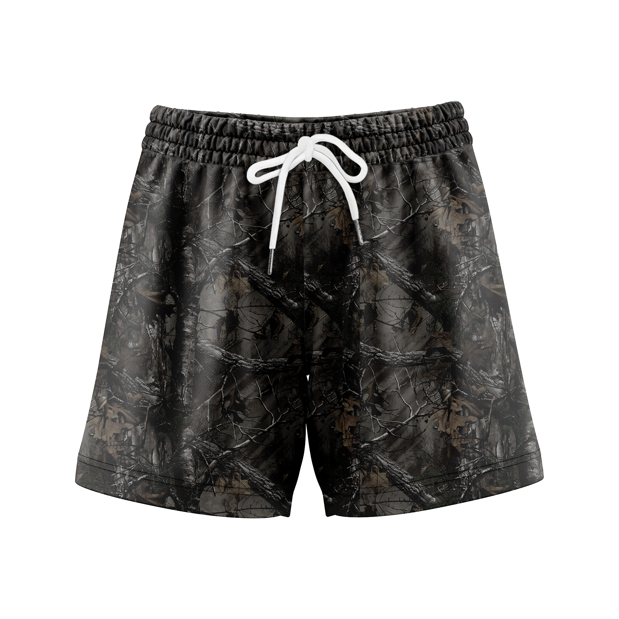 Camo Frorest Shorts With 5 Inch Inseam, Perfect for Men & Women At the Gym, Basketball Camo Mesh Short, Gift for him, Gift For Her, Gym Gift