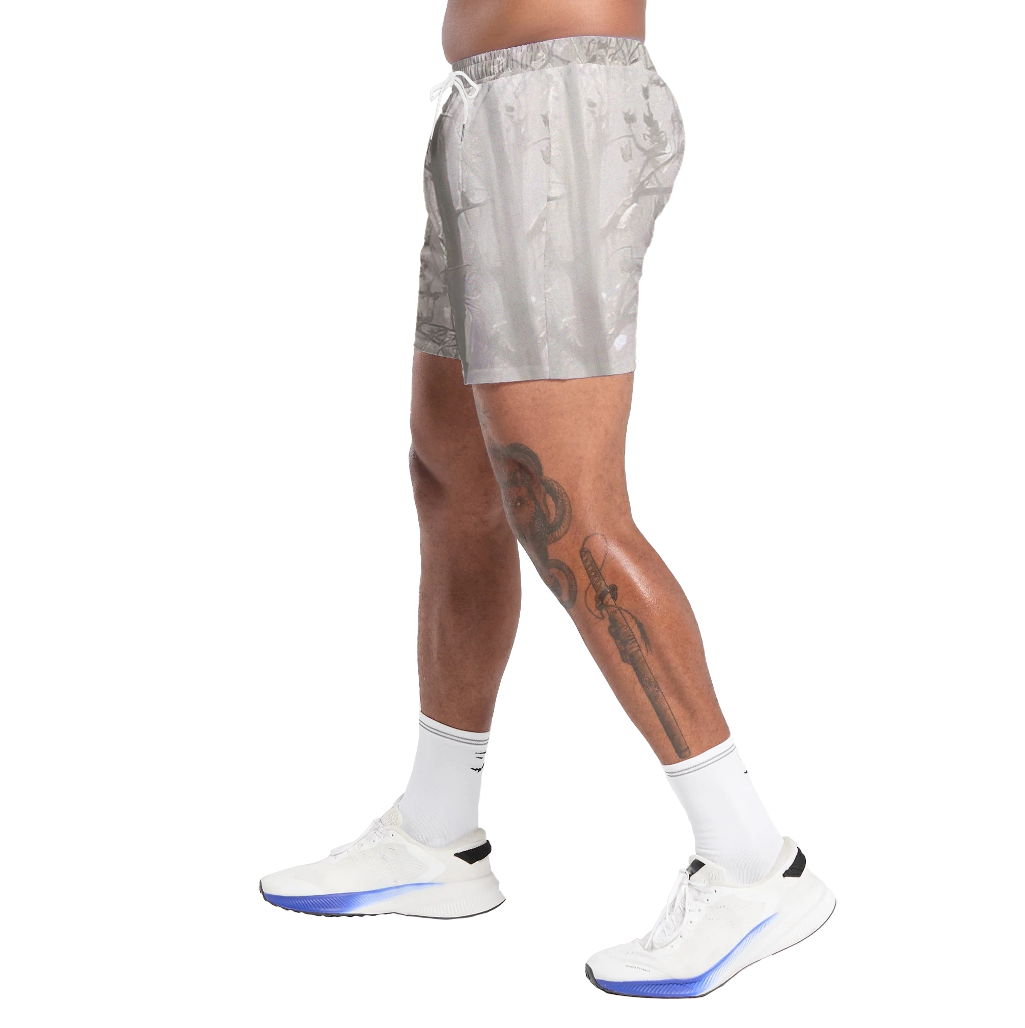 Camo Frorest Shorts With 5 Inch Inseam, Perfect for Men & Women At the Gym, Basketball Camo Mesh Short, Gift for him, Gift For Her, Gym Gift