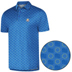 Men's Golf Polo -Print Short Sleeve Quick Dry Polo Shirt, Gift For Him, Gift For Father, Father's Day