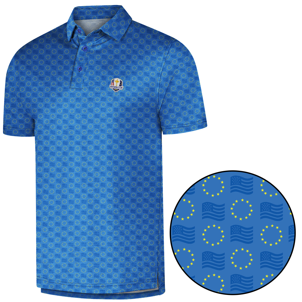 Men's Golf Polo -Print Short Sleeve Quick Dry Polo Shirt, Gift For Him, Gift For Father, Father's Day