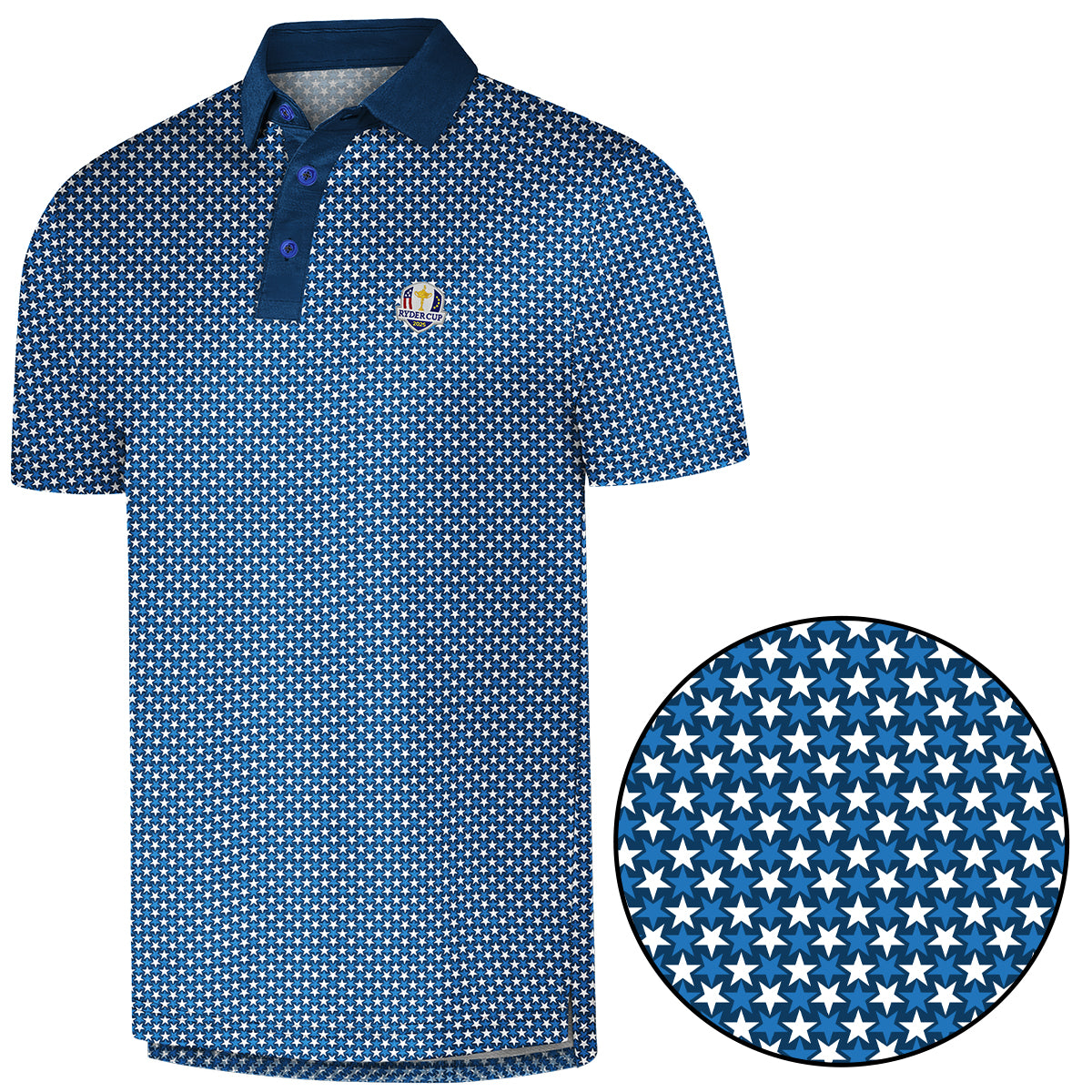 Men's Golf Polo -Print Short Sleeve Quick Dry Polo Shirt, Gift For Him, Gift For Father, Father's Day