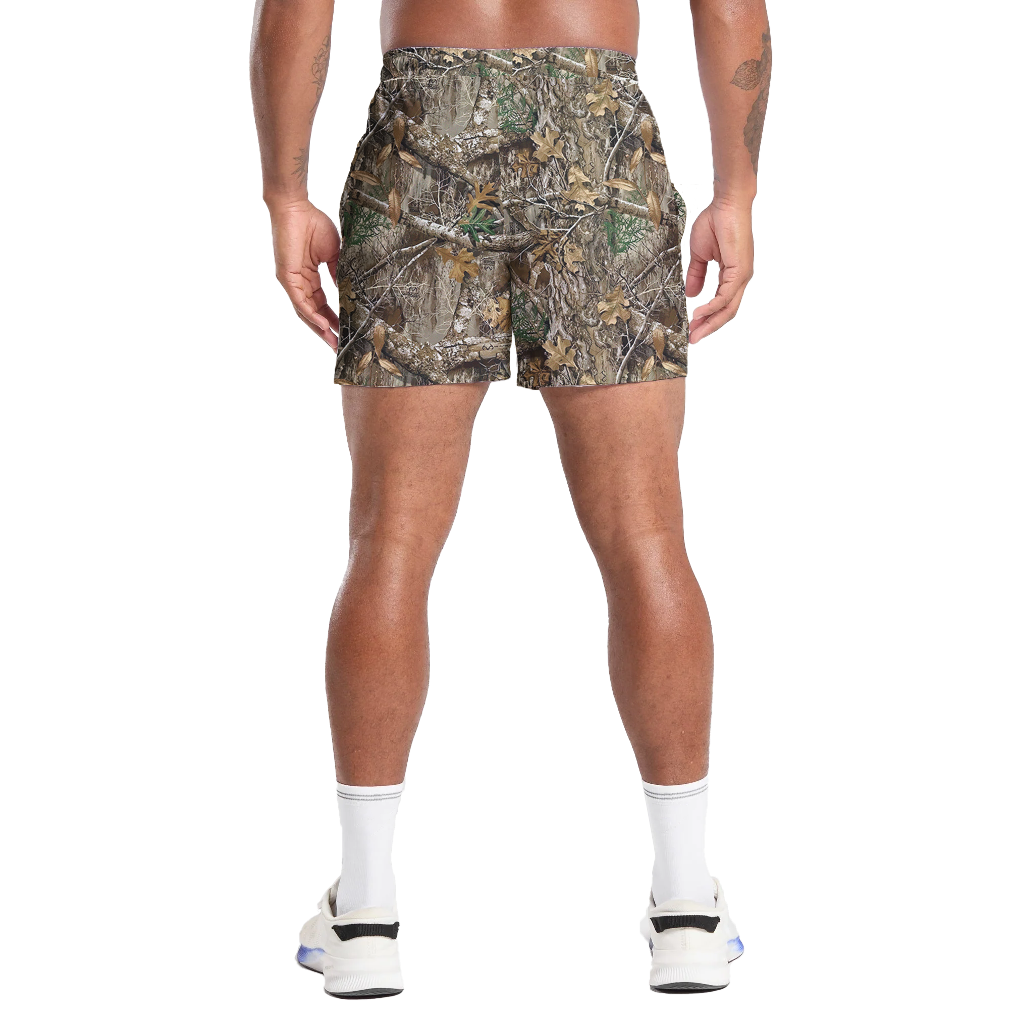 Camo Frorest Shorts With 5 Inch Inseam, Perfect for Men & Women At the Gym, Basketball Camo Mesh Short, Gift for him, Gift For Her, Gym Gift