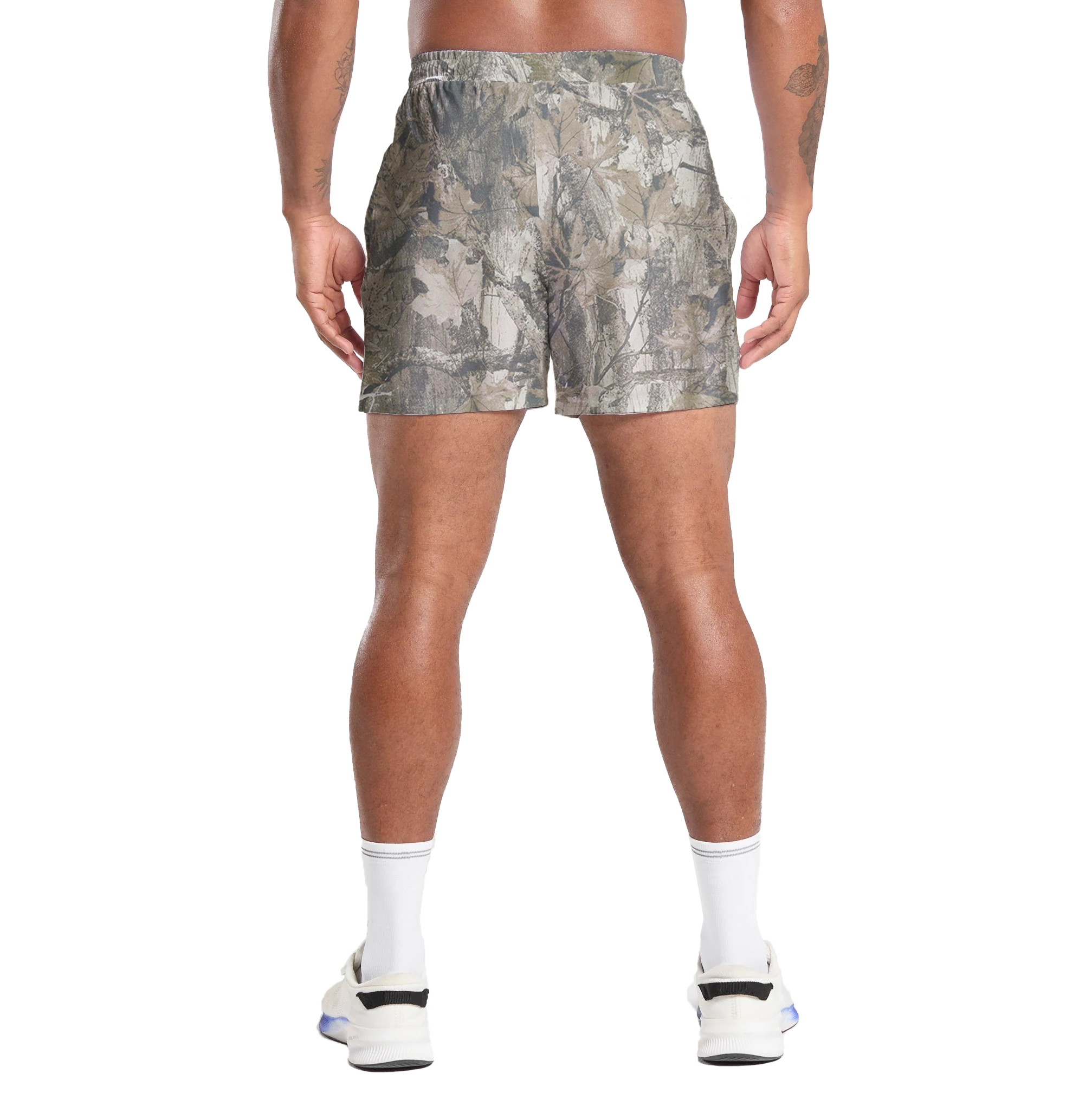 Camo Frorest Shorts With 5 Inch Inseam, Perfect for Men & Women At the Gym, Basketball Camo Mesh Short, Gift for him, Gift For Her, Gym Gift