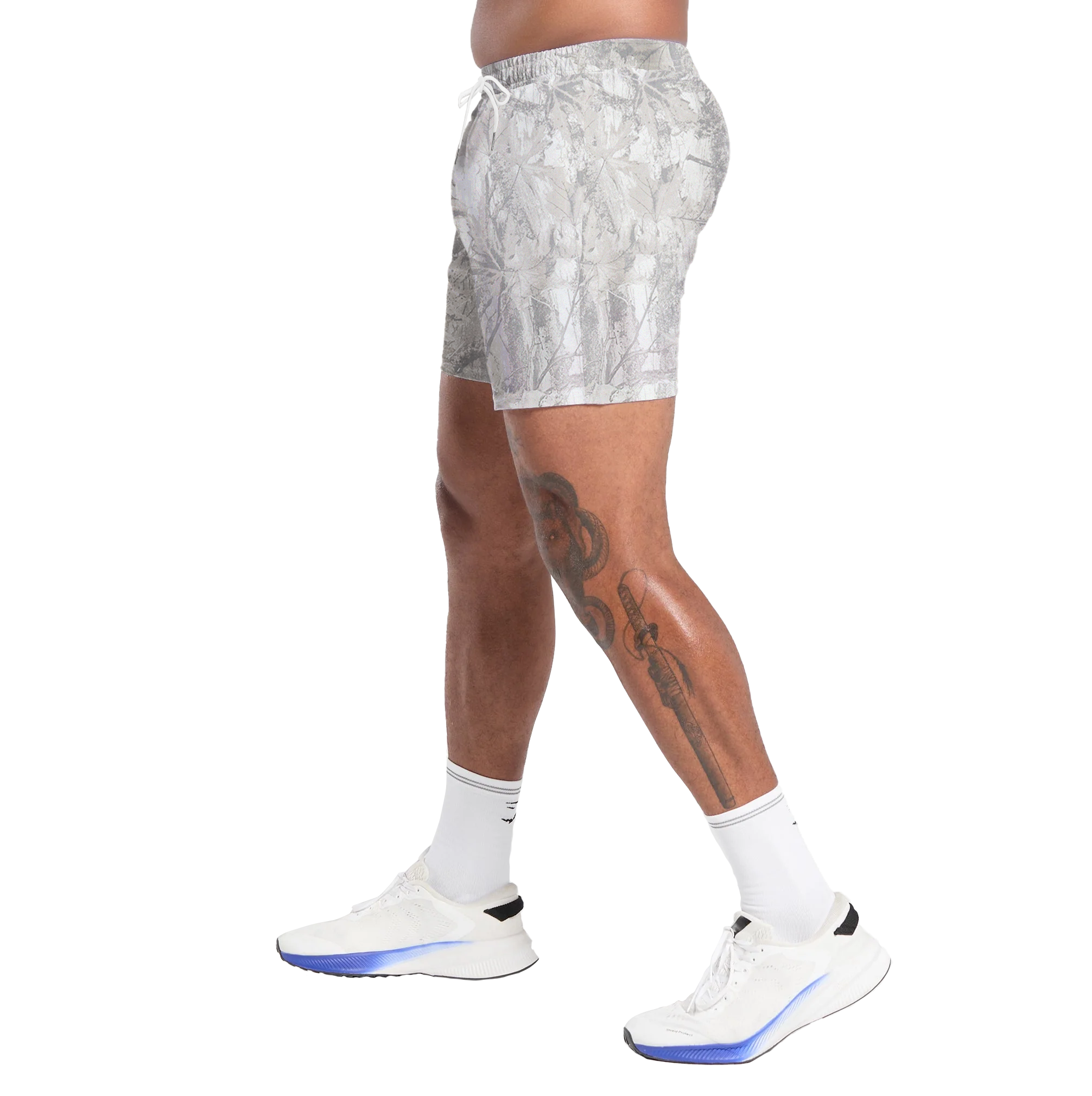 Camo Frorest Shorts With 5 Inch Inseam, Perfect for Men & Women At the Gym, Basketball Camo Mesh Short, Gift for him, Gift For Her, Gym Gift