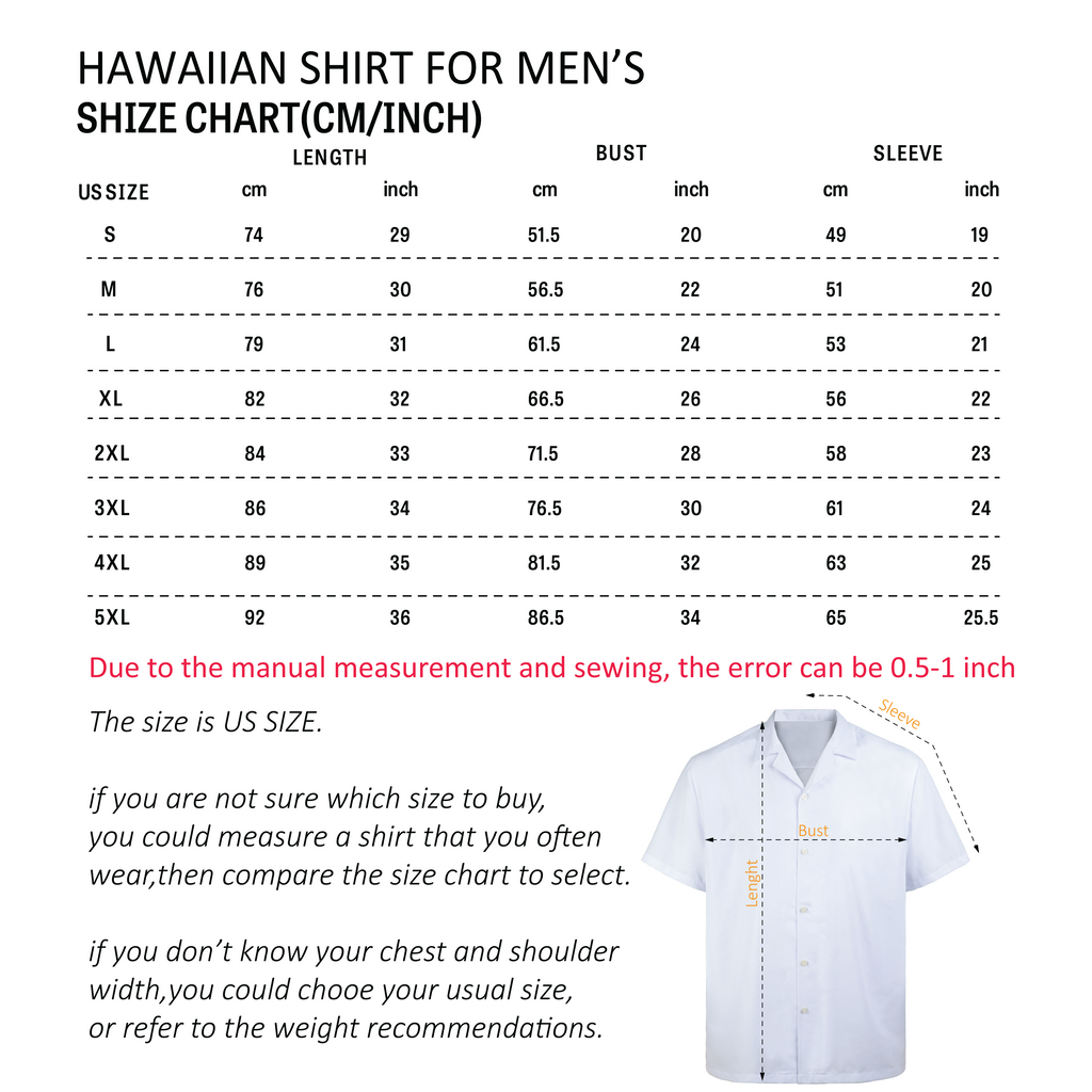 Funny Dinosaur Shirt for Men – T-Rex USA Hawaiian Shirt – Button Down Summer Shirt with American Flag Print