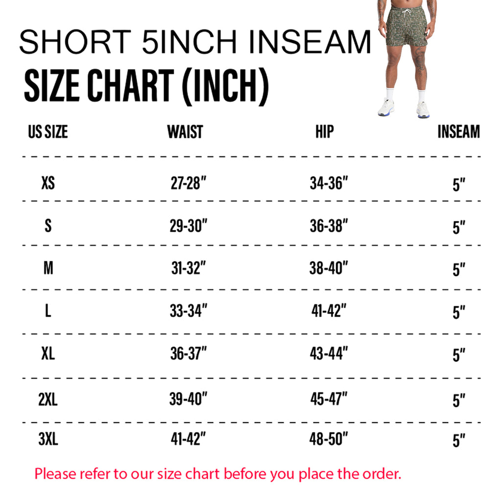 Camo Frorest Shorts With 5 Inch Inseam, Perfect for Men & Women At the Gym, Basketball Camo Mesh Short, Gift for him, Gift For Her, Gym Gift