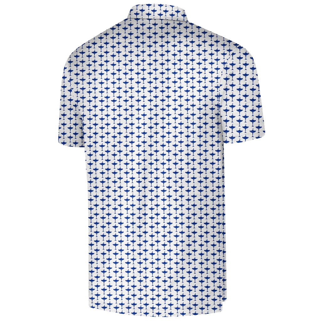 Men's Golf Polo -Print Short Sleeve Quick Dry Polo Shirt, Gift For Him, Gift For Father, Father's Day