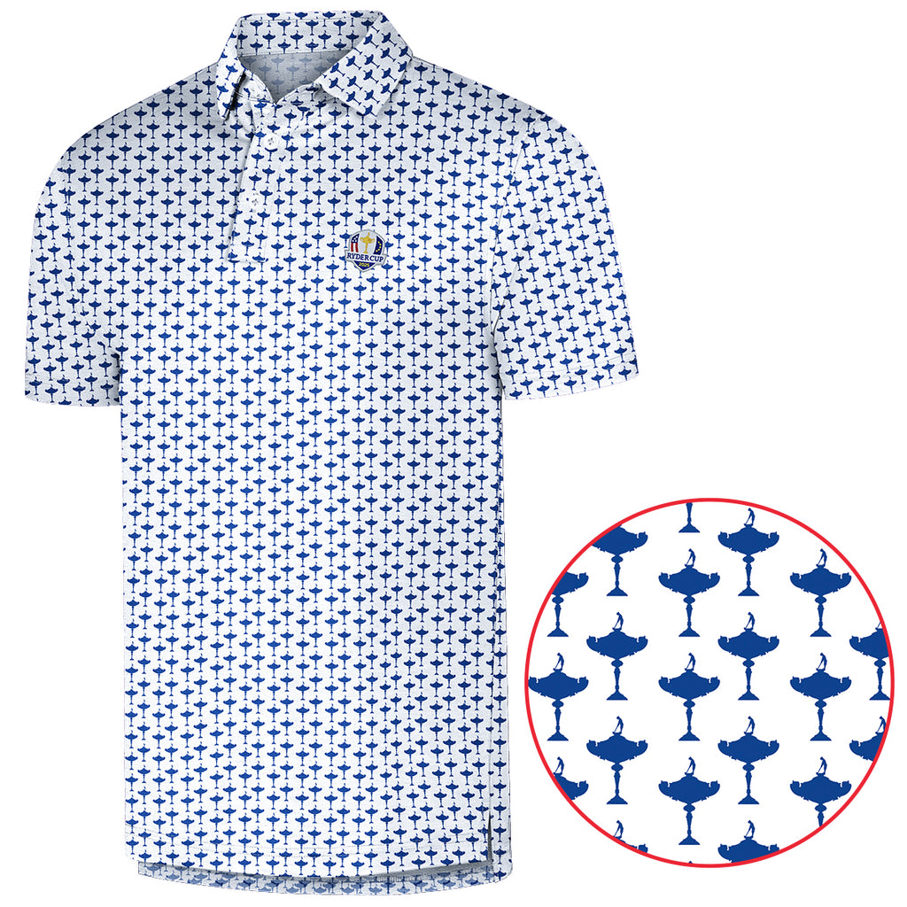 Men's Golf Polo -Print Short Sleeve Quick Dry Polo Shirt, Gift For Him, Gift For Father, Father's Day