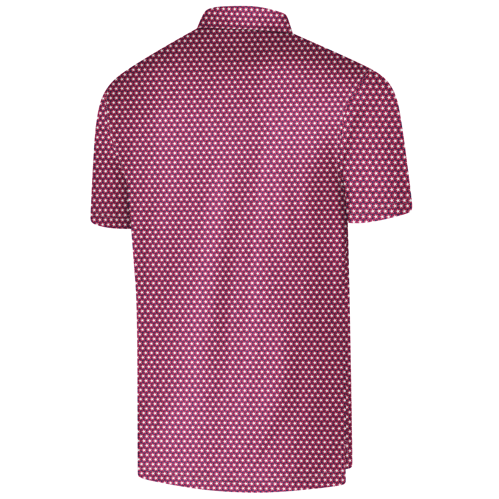 Men's Golf Polo -Print Short Sleeve Quick Dry Polo Shirt, Gift For Him, Gift For Father, Father's Day